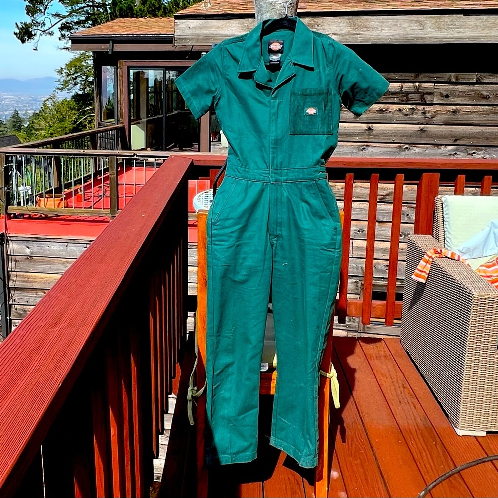 Dickies Women's Reworked Coveralls, Forest Green. A rare find.